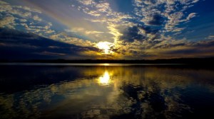 Coucher de soleil de l'Abitibi